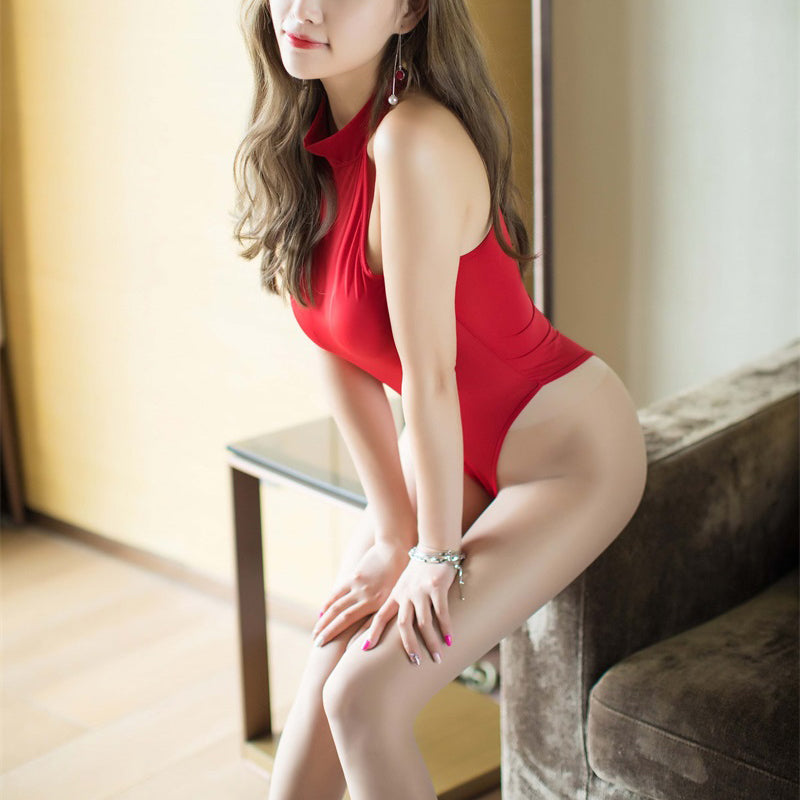 クロッチオープンレオタード