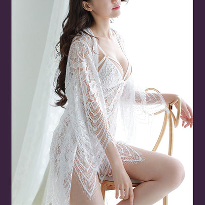 ガウンとベビードール＆ショーツ