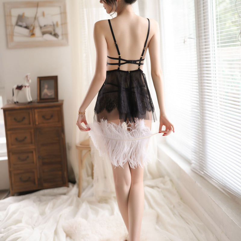 セクシーキャミ＆Tバックセット