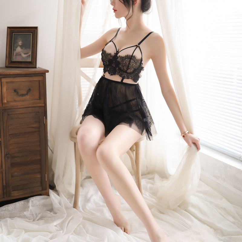 セクシーキャミ＆Tバックセット