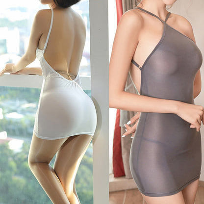 バックオープン ボディコン＆Tバック ランジェリー