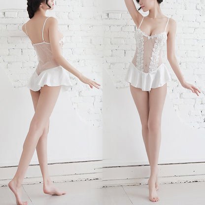 Tバック一体化ベビードール