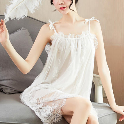 ミディ ベビードール＆Tバックセット