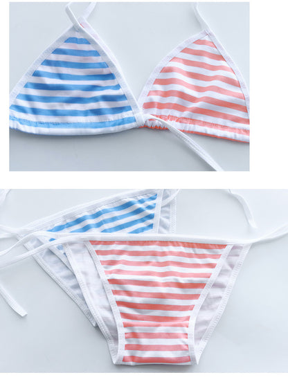 ボーダー柄 マイクロビキニコスチューム