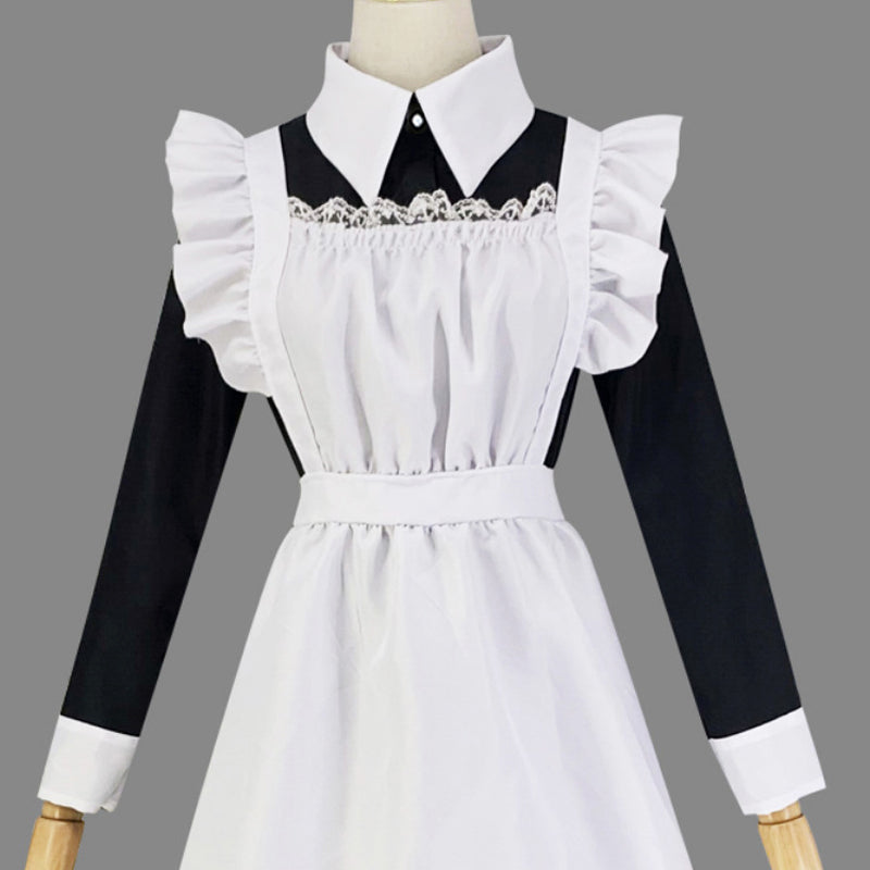 ロングメイドドレス
