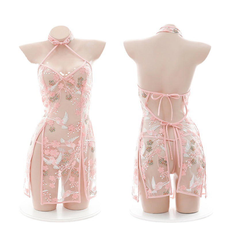 エレガントリボン ベビードール＆Tバック