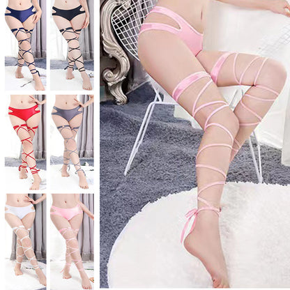 クロスラップ セクシーバインドタイツ