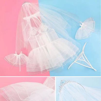 ウェディング風 ベビードール＆Tバック