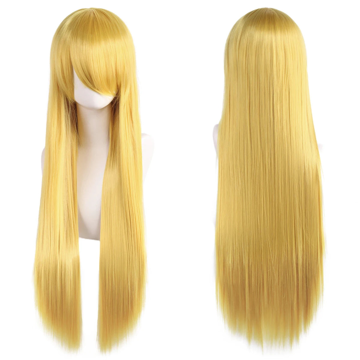 ロングストレートコスプレウィッグ（80cm）