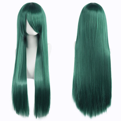ロングストレートコスプレウィッグ（80cm）