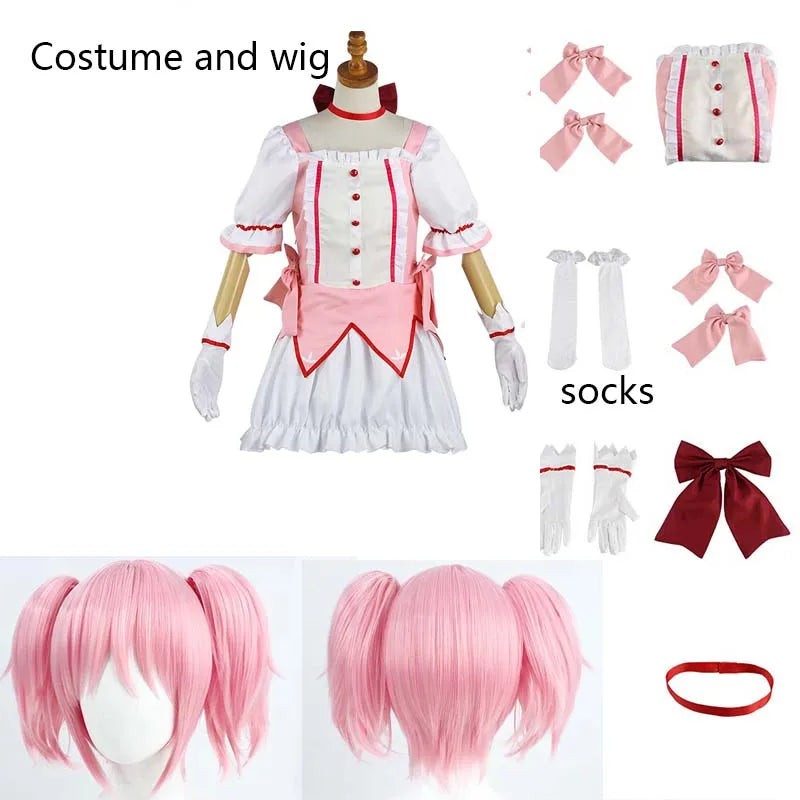 ドレス構成×アクセサリー アニメコスプレセット