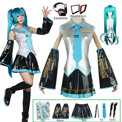 セットアップ構成のコスプレコスチューム