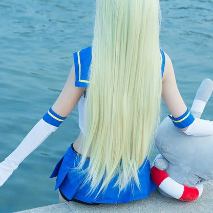 セーラー服デザイン×アクセサリー 制服風コスプレセット
