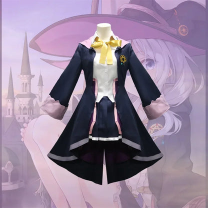 魔女風デザイン×帽子付きのコスプレコスチュームセット