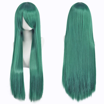 ロングストレートコスプレウィッグ（80cm）