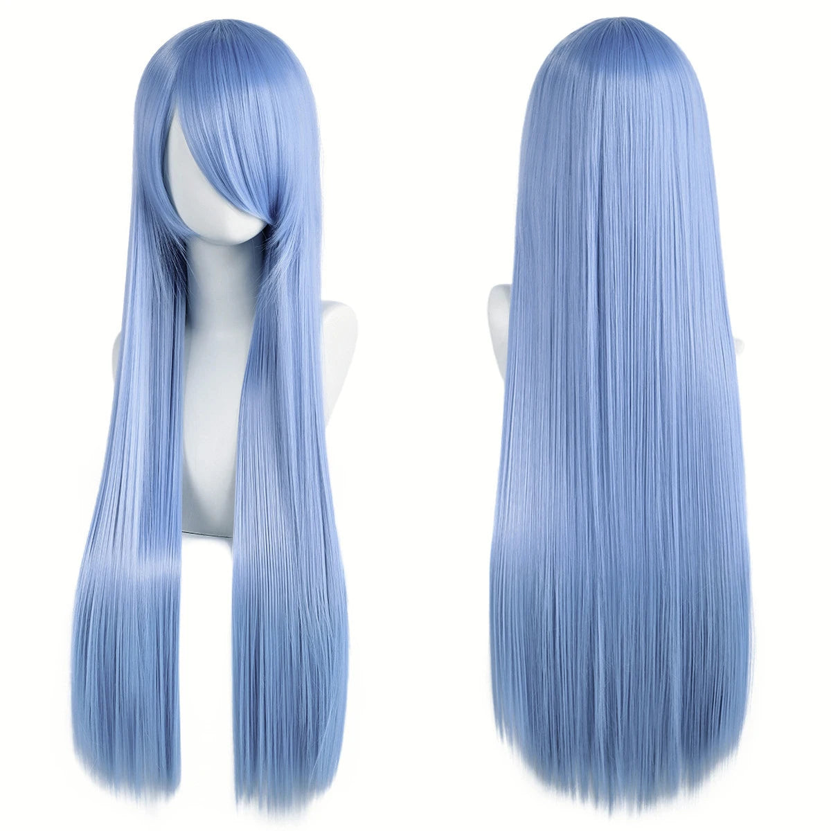 ロングストレートコスプレウィッグ（80cm）