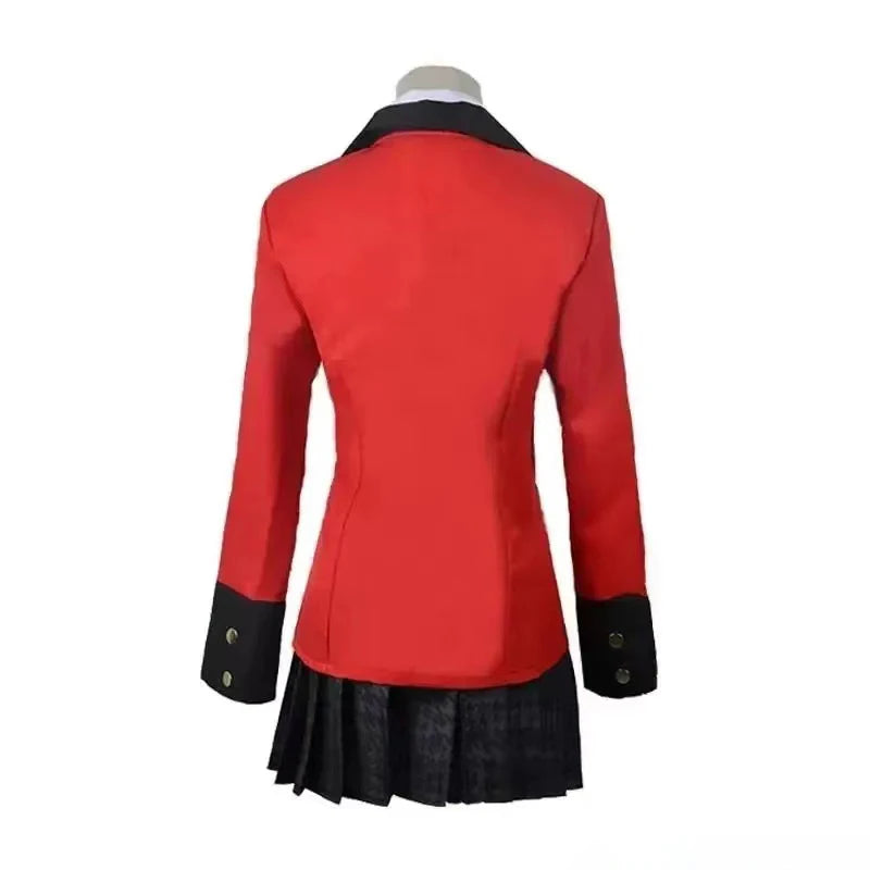 制服風デザイン×プリーツスカートのコスプレコスチュームセット