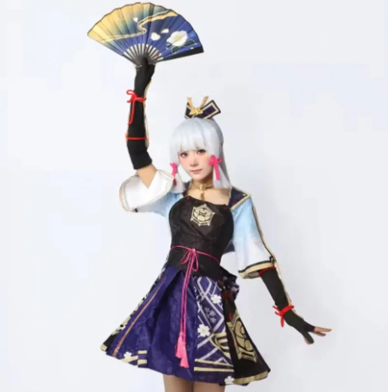 和風デザイン×ドレス構成のコスプレコスチュームセット