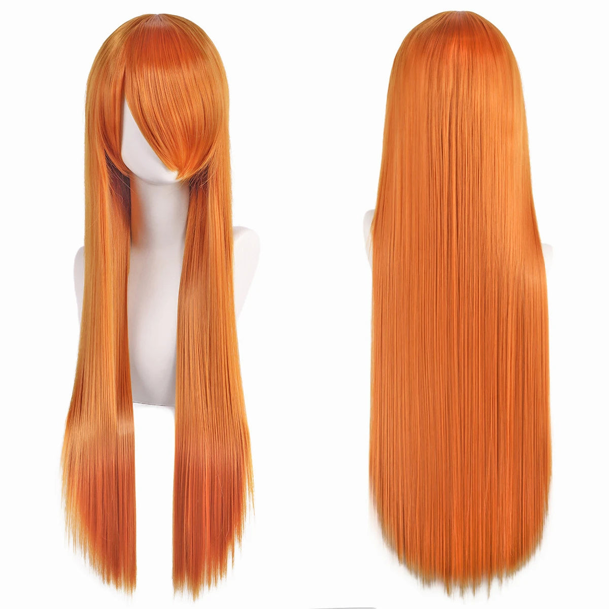 ロングストレートコスプレウィッグ（80cm）
