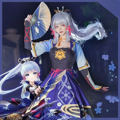 和風デザイン×ドレス構成のコスプレコスチュームセット