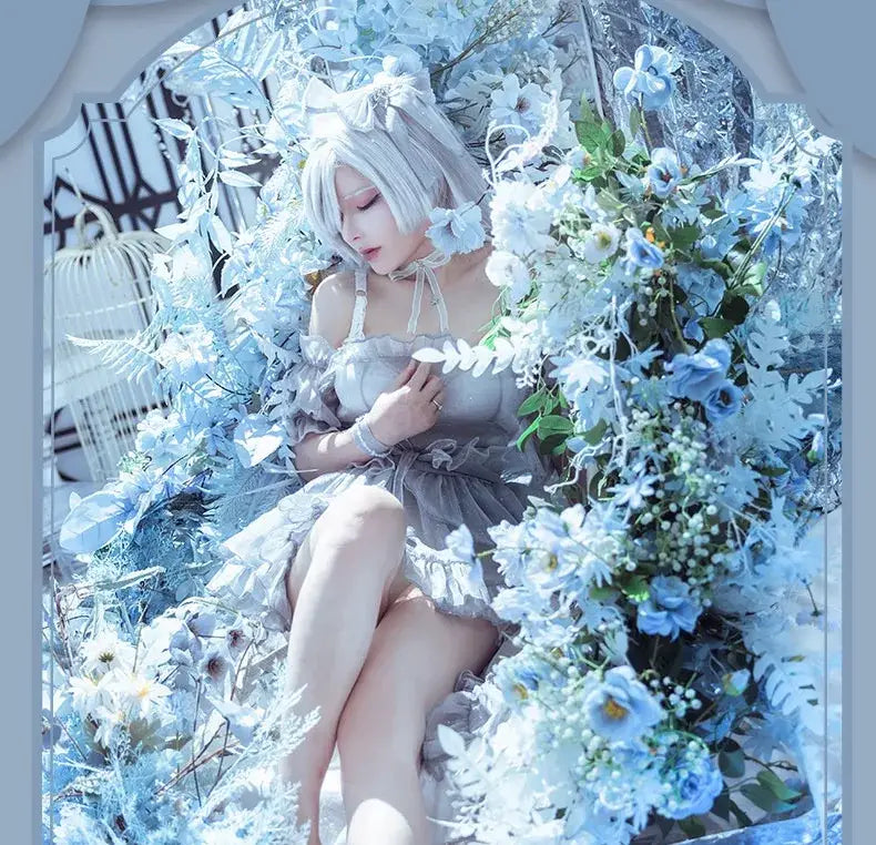 プリンセス風デザイン×ドレスタイプのコスプレコスチューム
