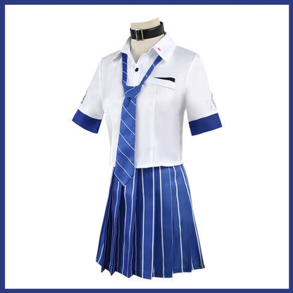 制服風デザイン×スカート構成のコスプレコスチュームセット