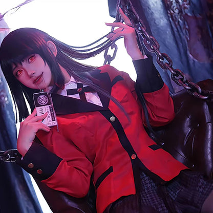 制服風デザイン×プリーツスカートのコスプレコスチュームセット