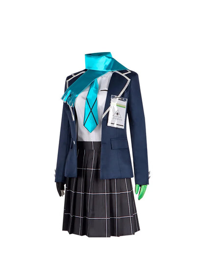 制服風ジャケット×アクセ付きのコスプレコスチュームセット