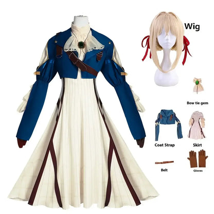 ジャケット付き×ドレス構成のコスプレコスチュームセット