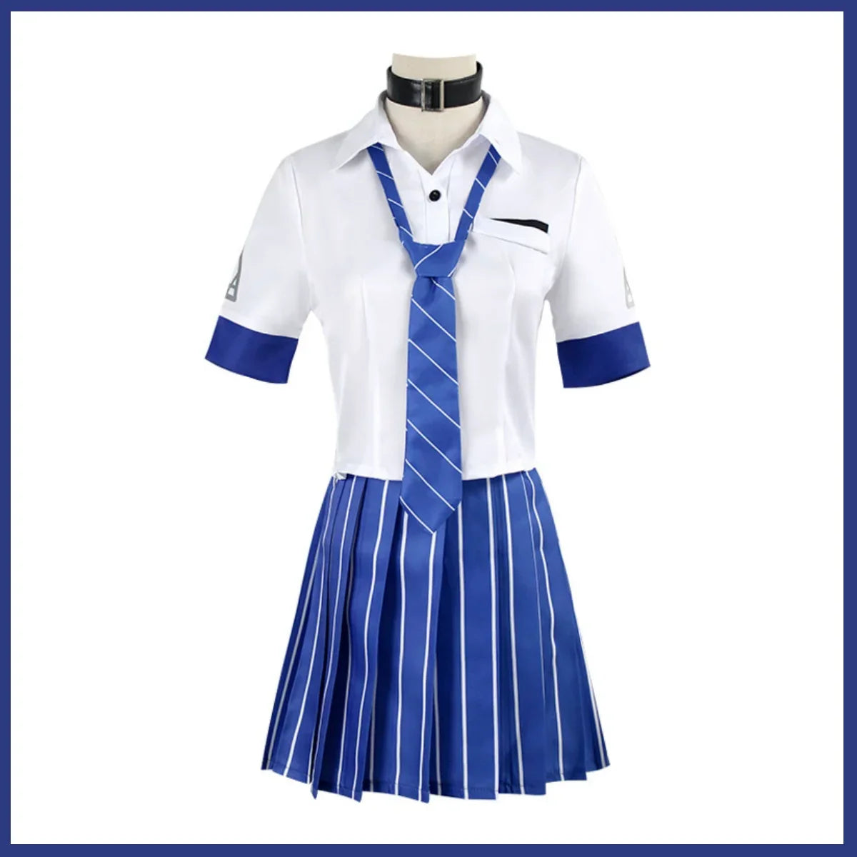 制服風デザイン×スカート構成のコスプレコスチュームセット