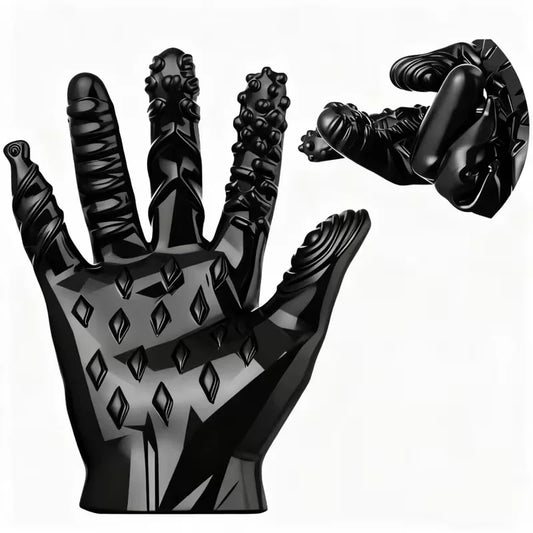 テクスチャー加工×ソフトタッチのアクセサリーグローブ