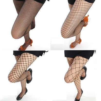 フィッシュネット×カットアウトのメッシュパンティストッキング