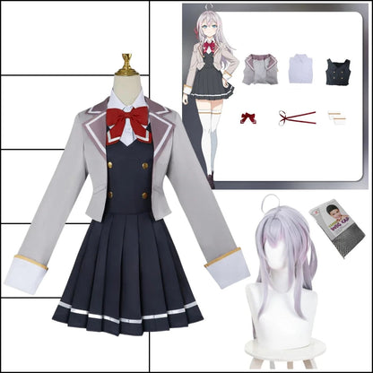 制服デザイン×ヘッドアクセ付きのコスプレコスチュームセット