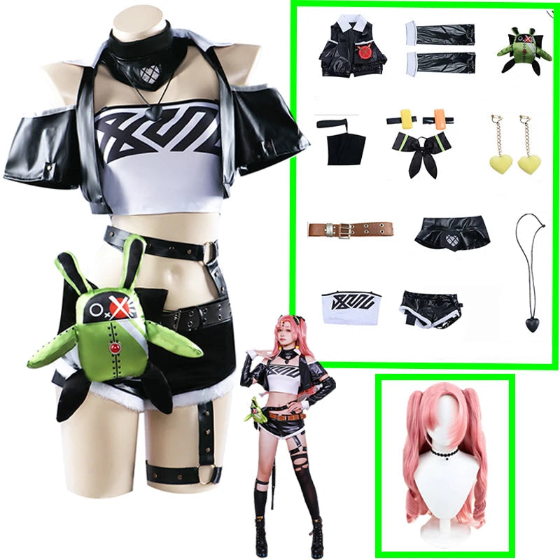 フルセット構成×ウィッグキャラクターコスプレ衣装