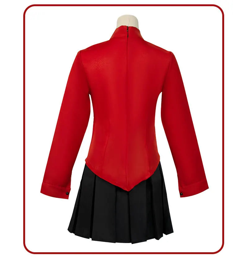 制服風デザイン×アクセ付きスカートコスチュームセット