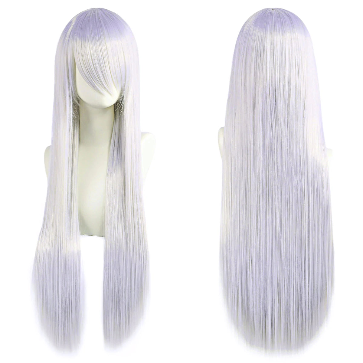 ロングストレートコスプレウィッグ（80cm）
