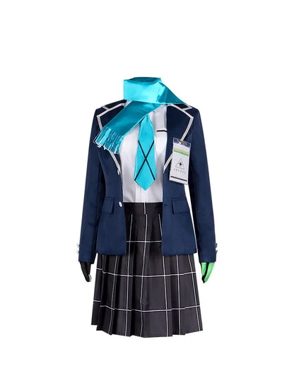 制服風ジャケット×アクセ付きのコスプレコスチュームセット