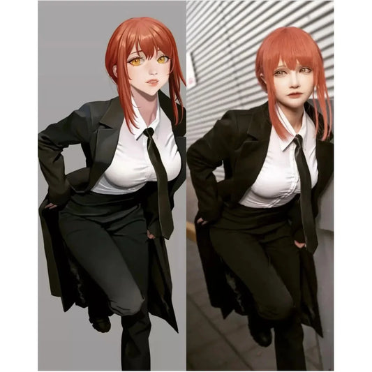 トレンチコート付き×ネクタイ構成のコスプレコスチュームセット