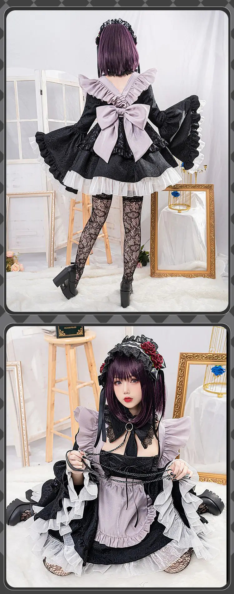 フリルデザイン×ドレスタイプのコスプレコスチューム