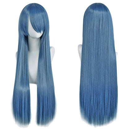 ロングストレートコスプレウィッグ（80cm）