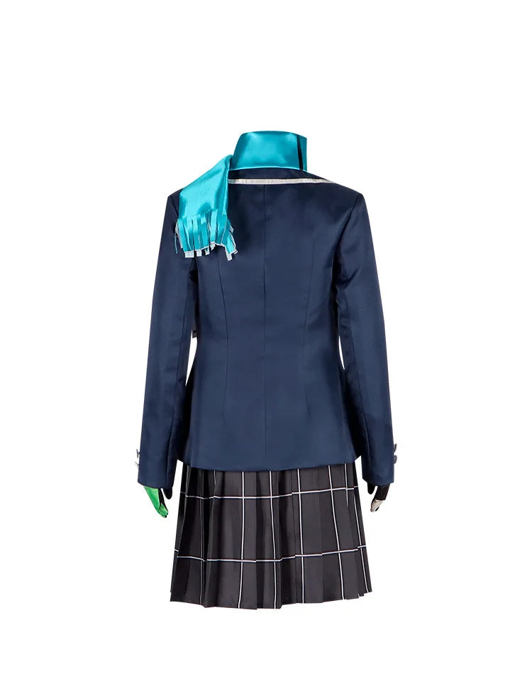 制服風ジャケット×アクセ付きのコスプレコスチュームセット