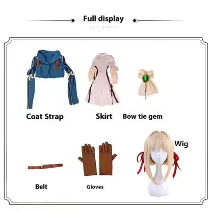 ジャケット付き×ドレス構成のコスプレコスチュームセット
