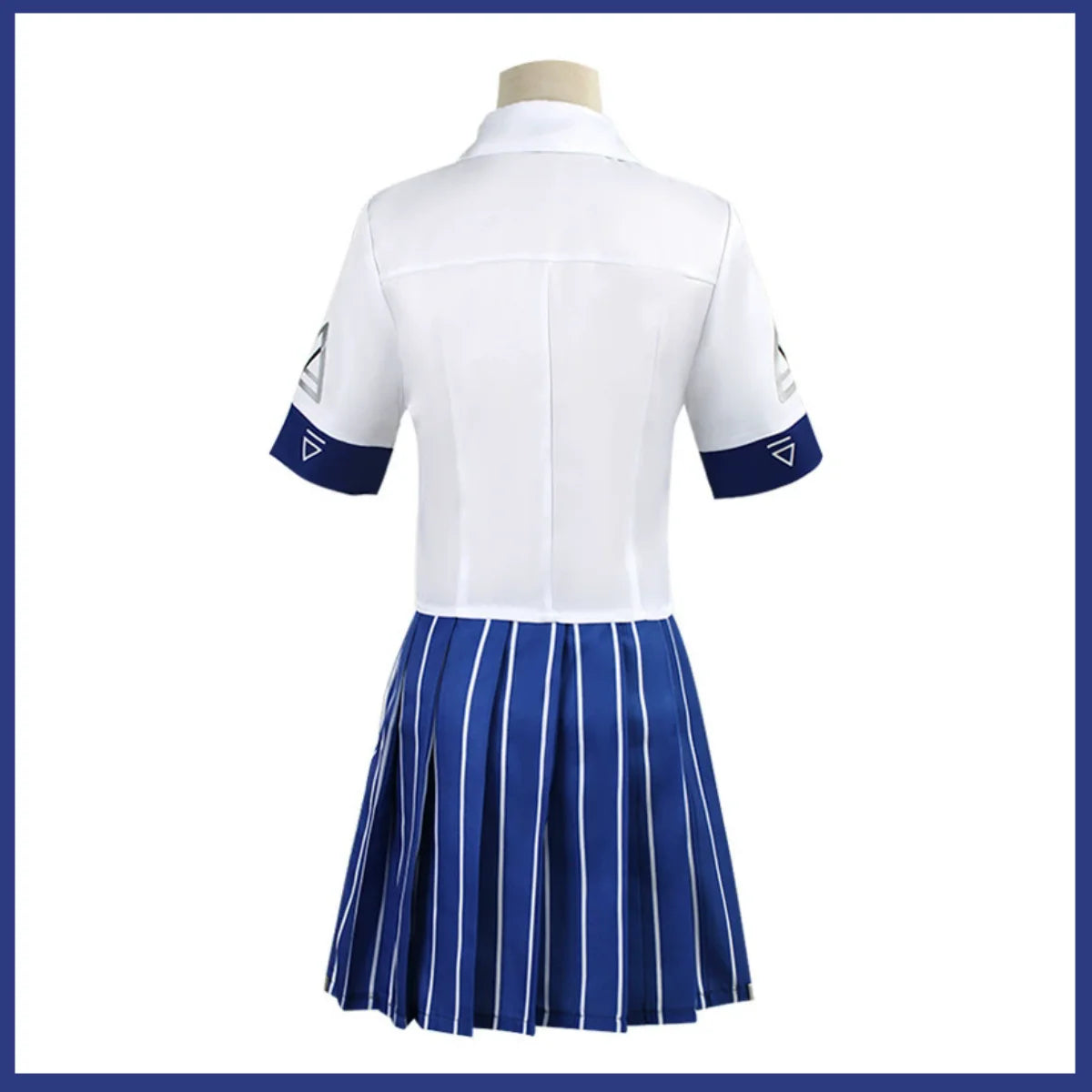 制服風デザイン×スカート構成のコスプレコスチュームセット