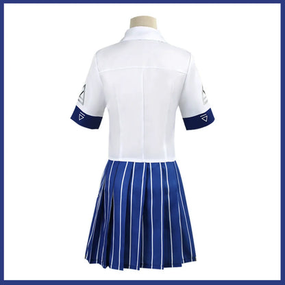 制服風デザイン×スカート構成のコスプレコスチュームセット
