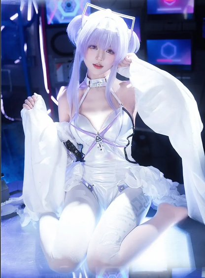 クラゲ風デザイン×ボディフィット構造のコスプレコスチューム