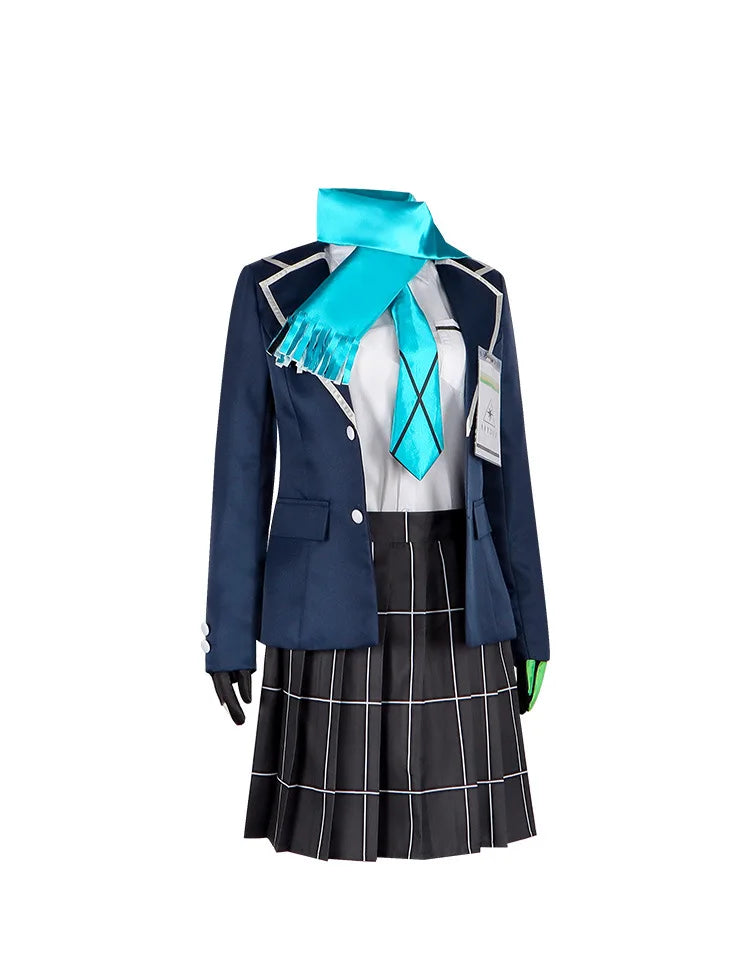 制服風ジャケット×アクセ付きのコスプレコスチュームセット
