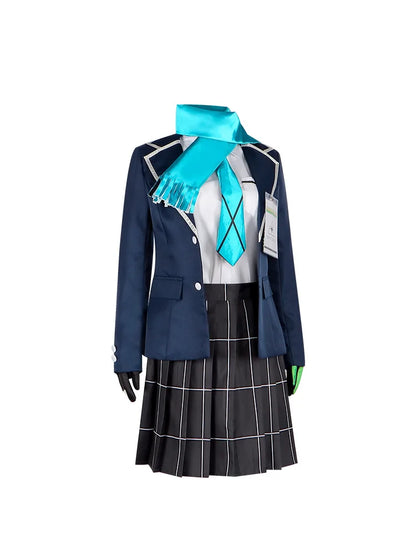 制服風ジャケット×アクセ付きのコスプレコスチュームセット