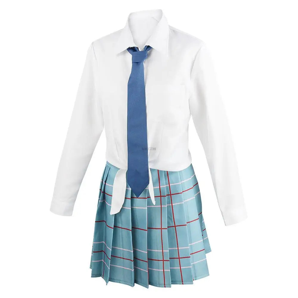 セーラー服デザイン×ウィッグ アニメコスプレ制服セット