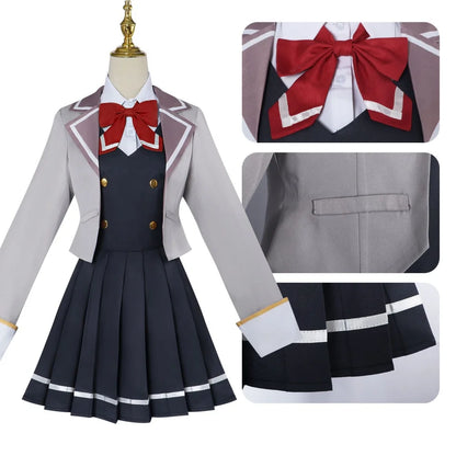 制服デザイン×ヘッドアクセ付きのコスプレコスチュームセット