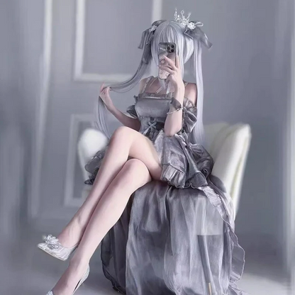 プリンセス風デザイン×ドレスタイプのコスプレコスチューム